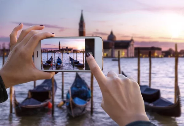 Cool travel photos on your phone